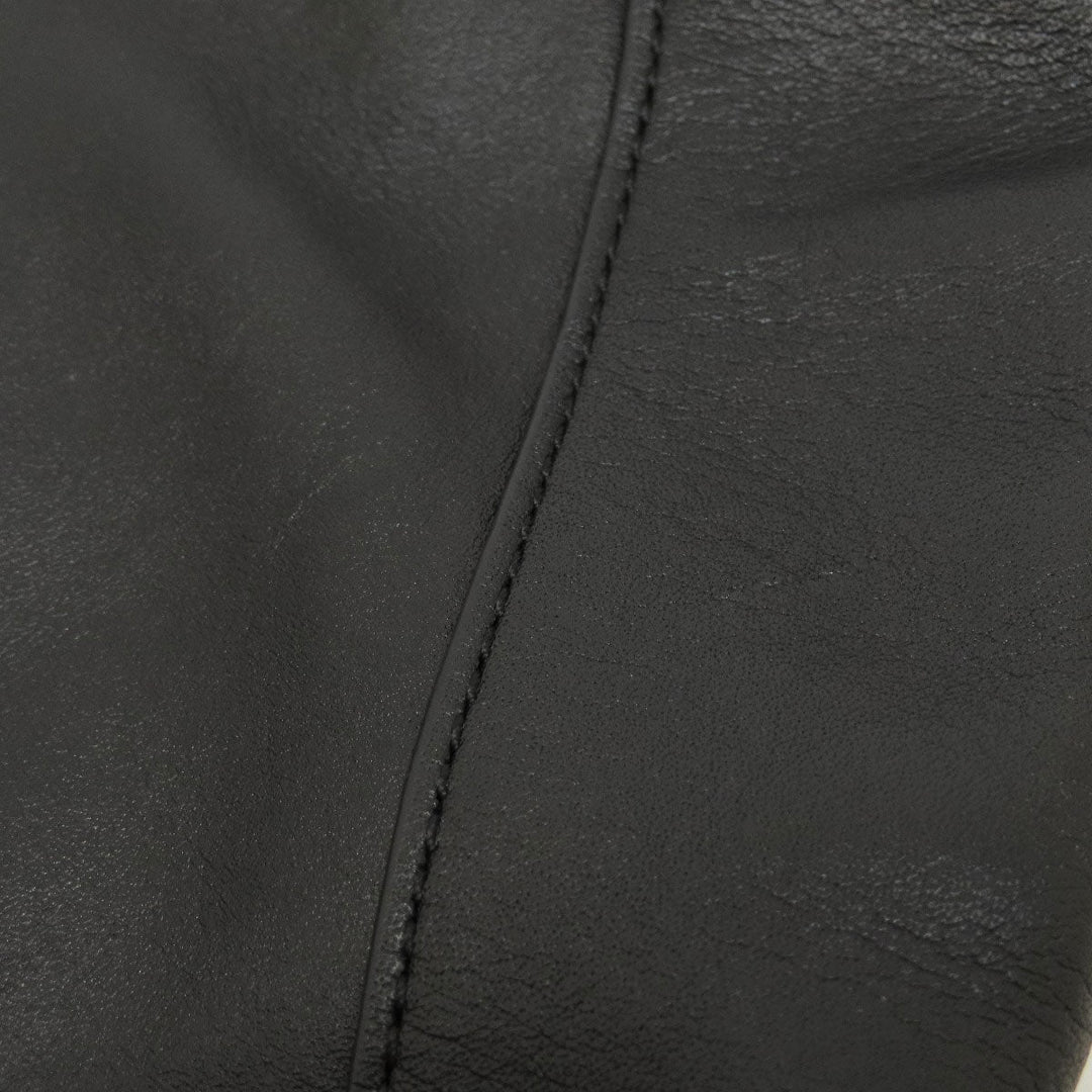 COACH Shoulder Bag 34998 leather black one belt studs 2WAY