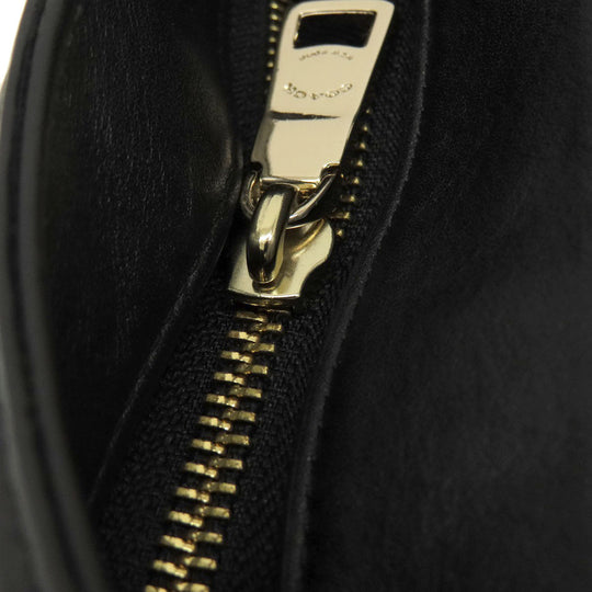 COACH Shoulder Bag 34998 leather black one belt studs 2WAY