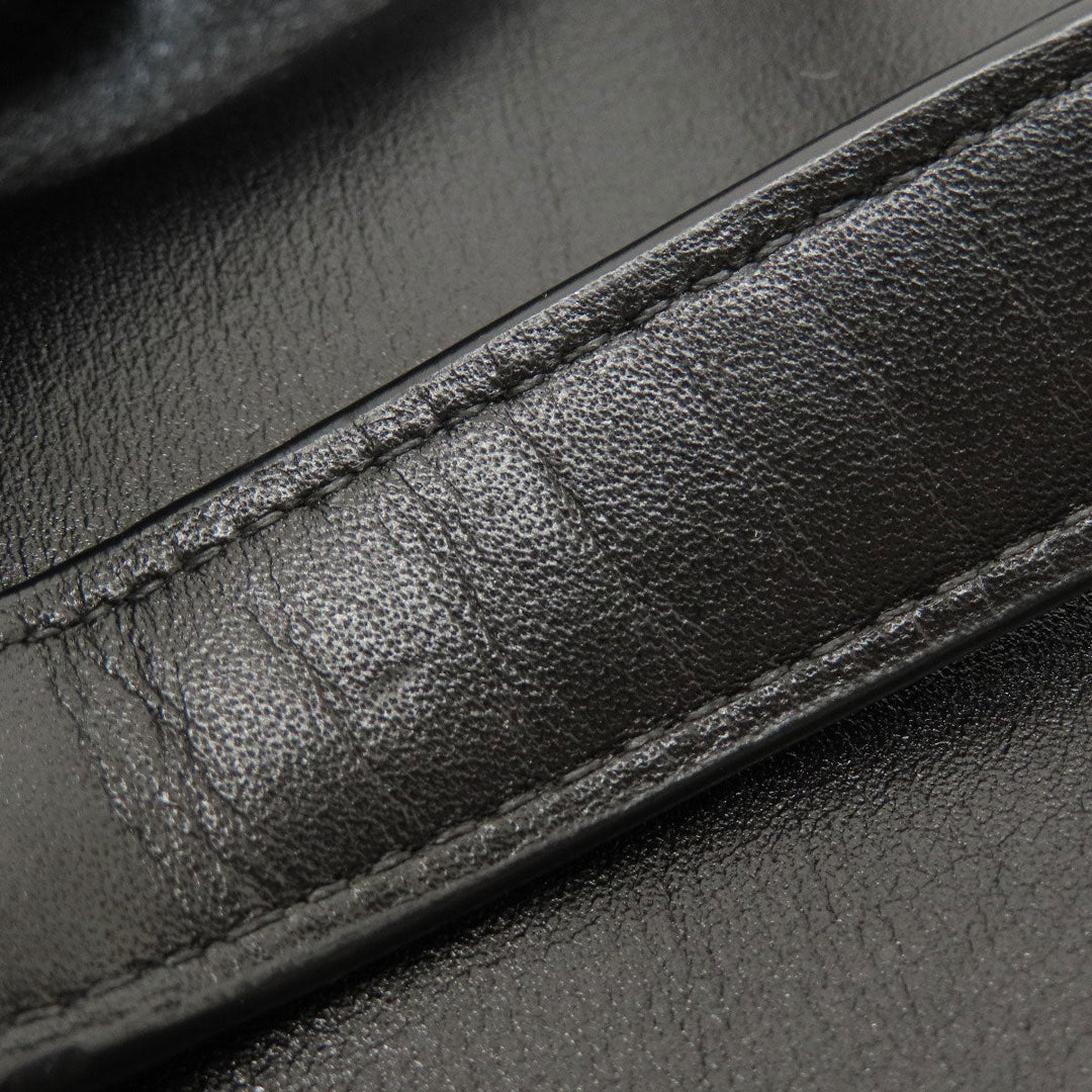 COACH Shoulder Bag 34998 leather black one belt studs 2WAY