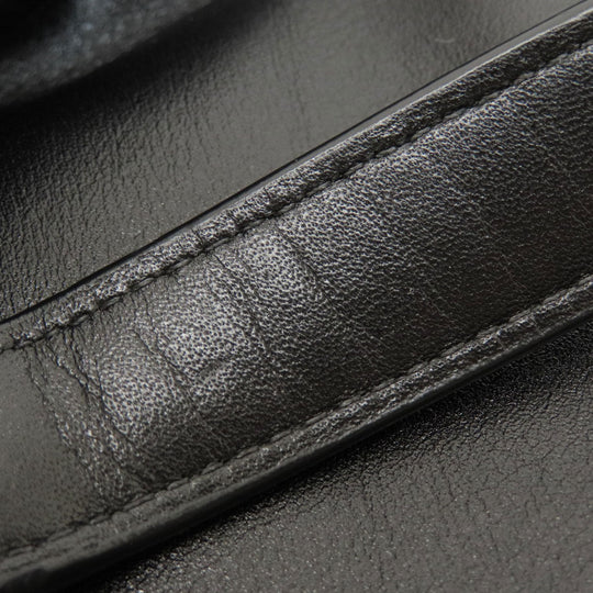 COACH Shoulder Bag 34998 leather black one belt studs 2WAY