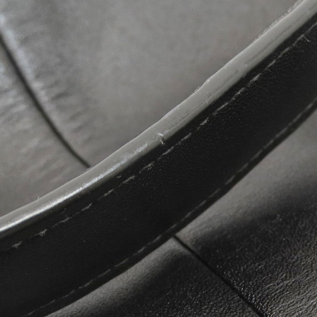 COACH Shoulder Bag 34998 leather black one belt studs 2WAY