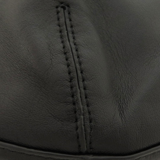 COACH Shoulder Bag 34998 leather black one belt studs 2WAY