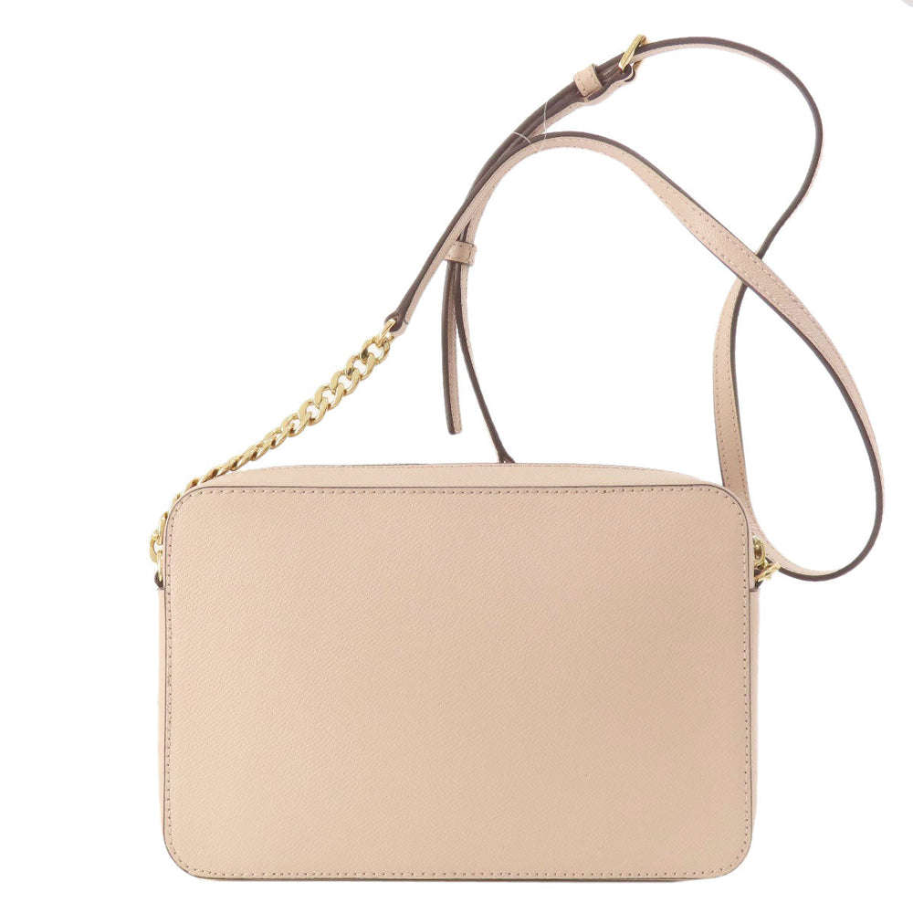 MICHAEL KORS Shoulder Bag leather pink ChainShoulder Women Used Authentic