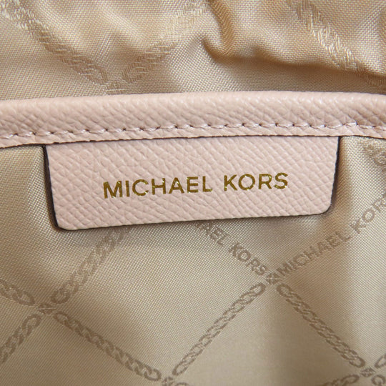 MICHAEL KORS Shoulder Bag leather pink ChainShoulder Women Used Authentic