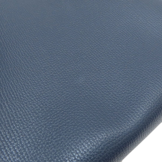 Kate Spade Tote Bag leather Navy logo Women Used Authentic