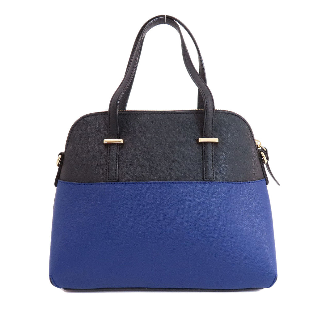 Kate Spade Handbag PVC blue logo 2WAY Women Used Authentic