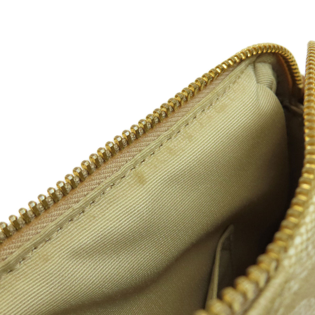 COACH Handbag PVC, Leather beige Signature 2WAY Women Used Authentic