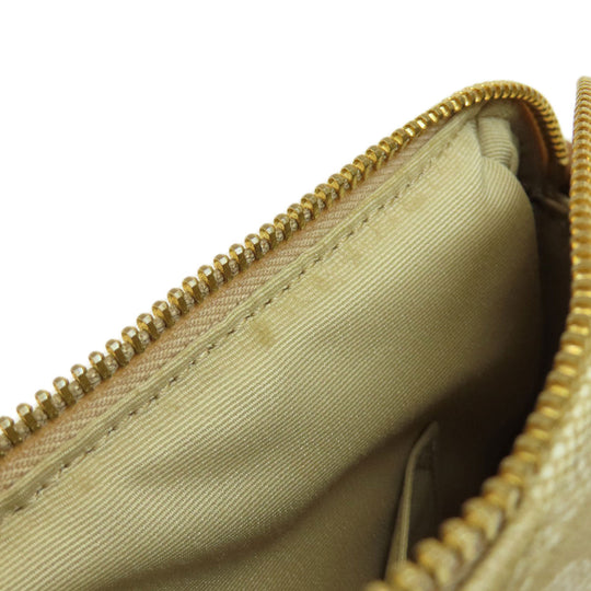 COACH Handbag PVC, Leather beige Signature 2WAY Women Used Authentic