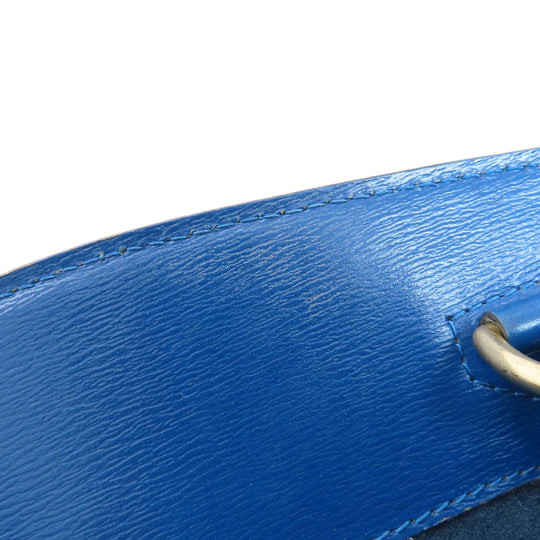 LOUIS VUITTON Tote Bag M52255 Epi blue Cluny Toledo Blue Women Used Authentic