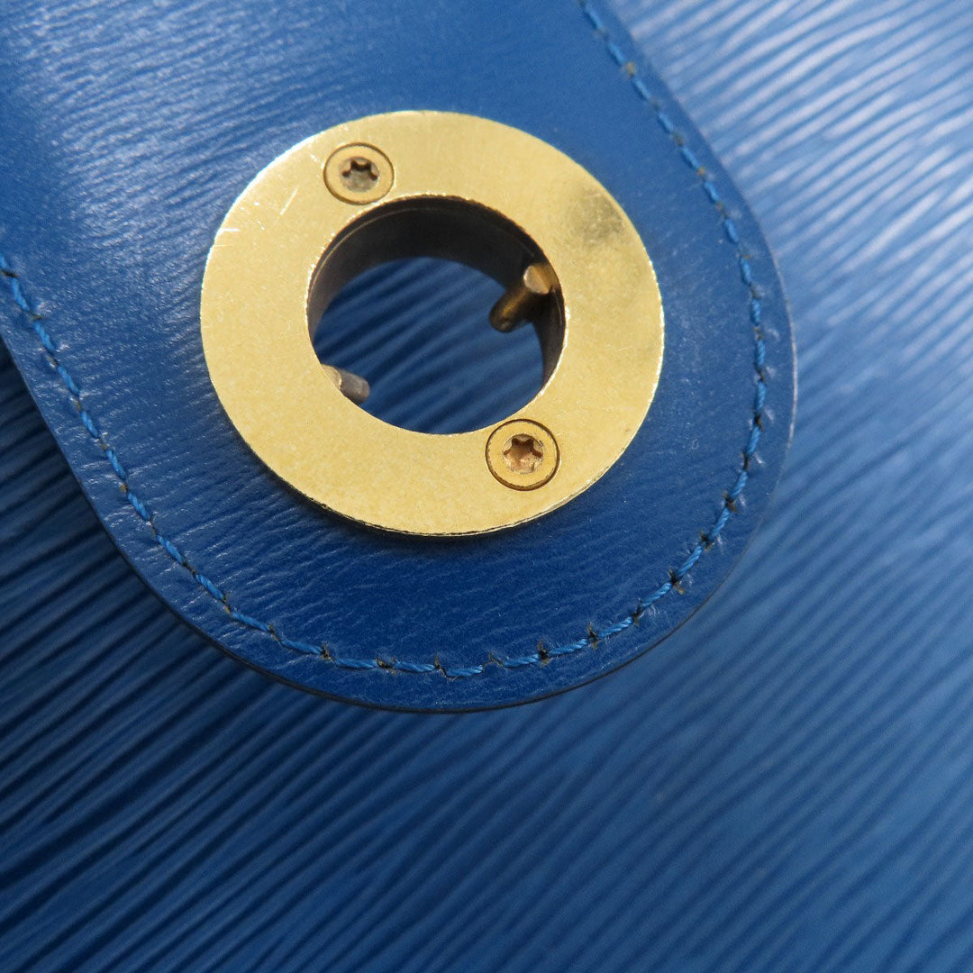 LOUIS VUITTON Tote Bag M52255 Epi blue Cluny Toledo Blue Women Used Authentic