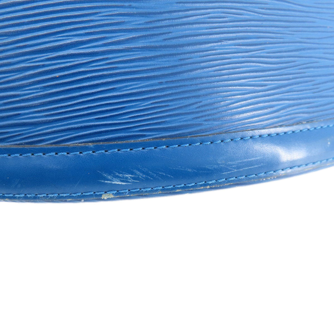 LOUIS VUITTON Tote Bag M52255 Epi blue Cluny Toledo Blue Women Used Authentic