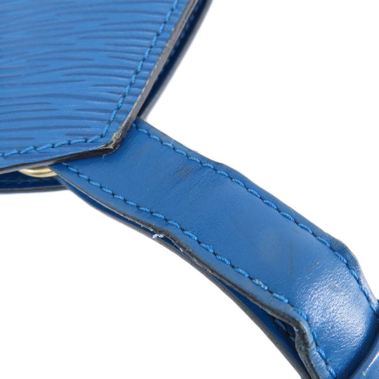LOUIS VUITTON Tote Bag M52255 Epi blue Cluny Toledo Blue Women Used Authentic