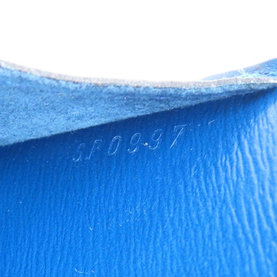 LOUIS VUITTON Tote Bag M52255 Epi blue Cluny Toledo Blue Women Used Authentic