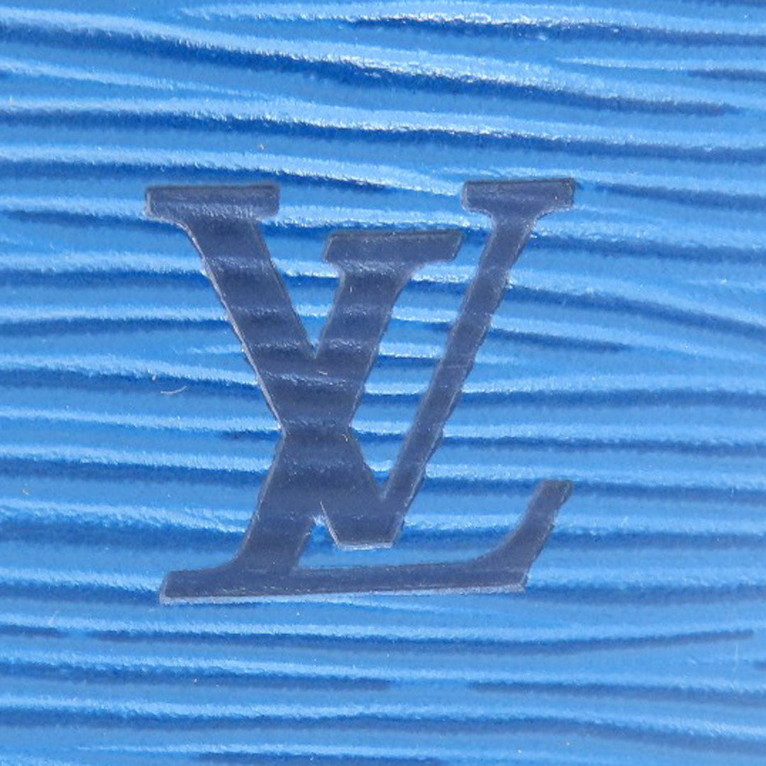 LOUIS VUITTON Tote Bag M52255 Epi blue Cluny Toledo Blue Women Used Authentic