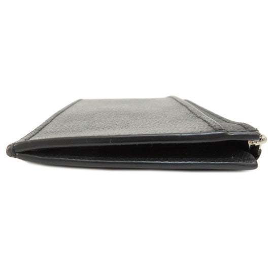 LOUIS VUITTON Coin case N64038 Damier canvas black Coin Card Holder Damier Graphite mens Used Authentic