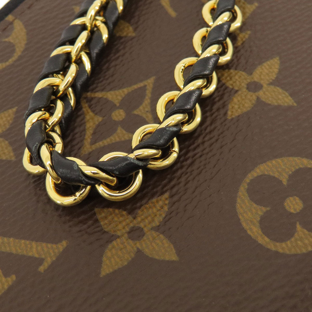 LOUIS VUITTON Long Wallet Purse M68796 Monogram reverse Brown Zippy Wallet Monogram Reverse Shady Women Used Authentic