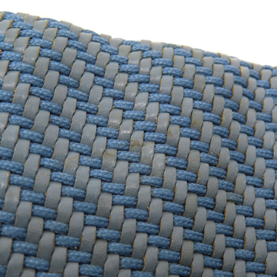 HERMES Handbag Cloth material Navy Amedaba Women Used Authentic