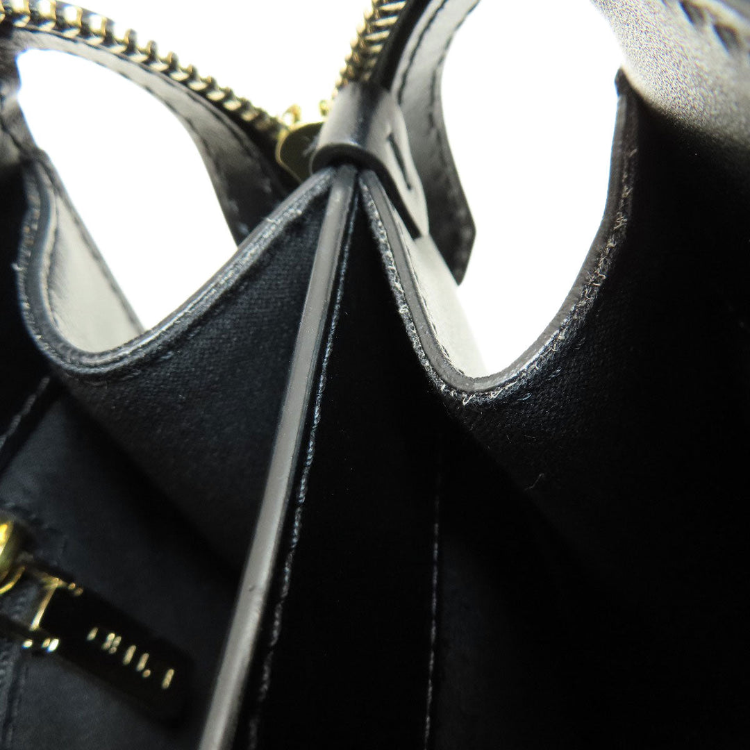 ETRO Tote Bag leather black logo