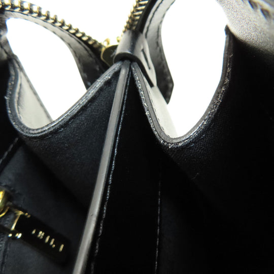 ETRO Tote Bag leather black logo