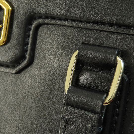 ETRO Tote Bag leather black logo