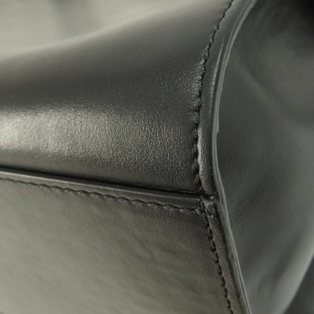 ETRO Tote Bag leather black logo