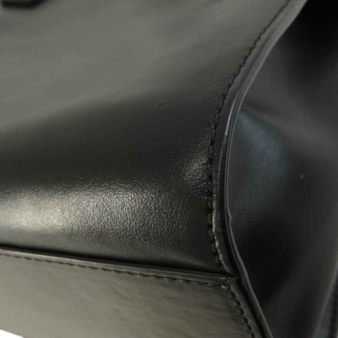 ETRO Tote Bag leather black logo