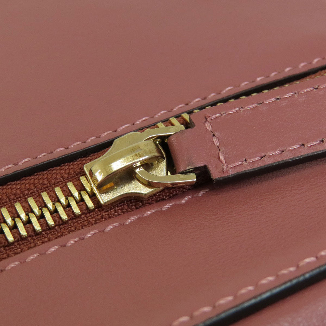 Anya Hindmarch Shoulder Bag leather pink Smiley