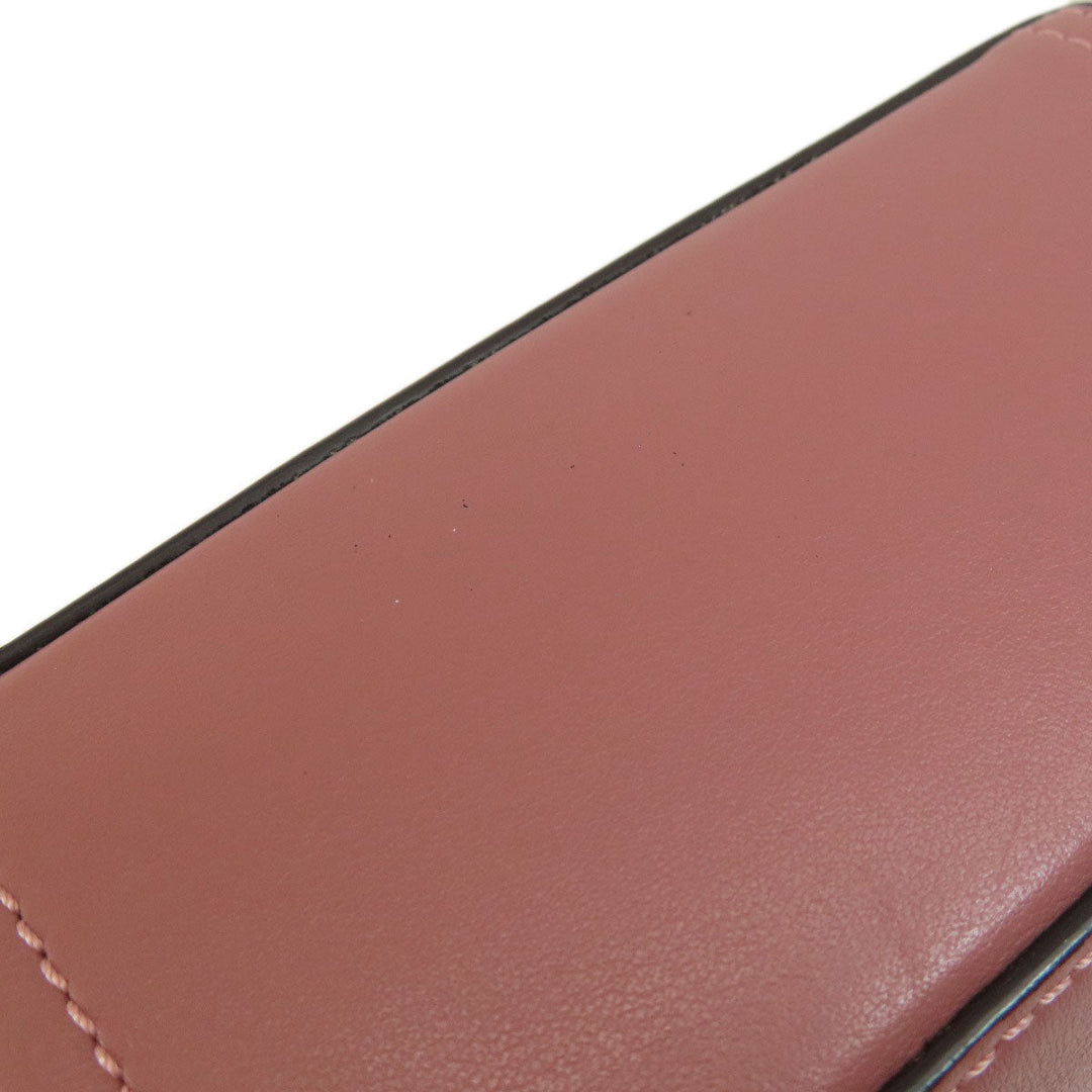 Anya Hindmarch Shoulder Bag leather pink Smiley