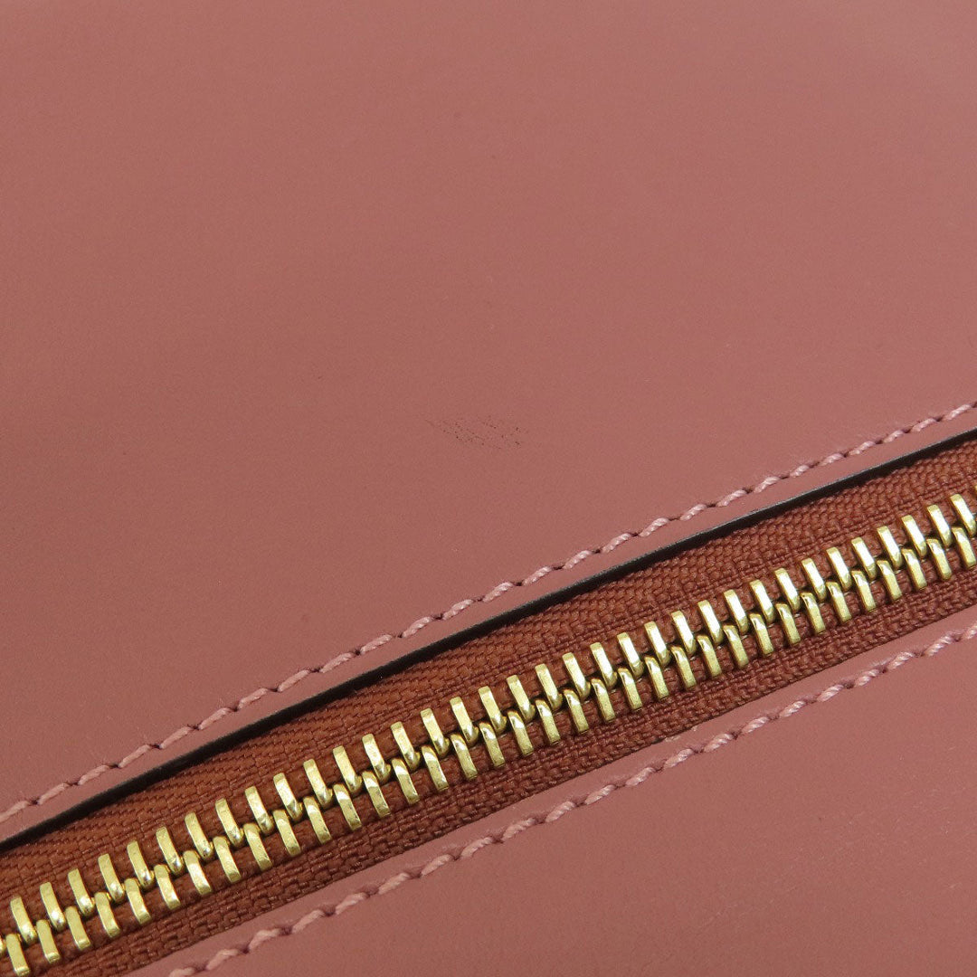 Anya Hindmarch Shoulder Bag leather pink Smiley