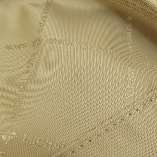 MICHAEL KORS Backpack leather pink logo Women Used Authentic