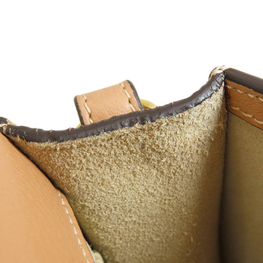 Chloe Handbag leather beige Nil Bracelet Bag 2WAY Women Used Authentic