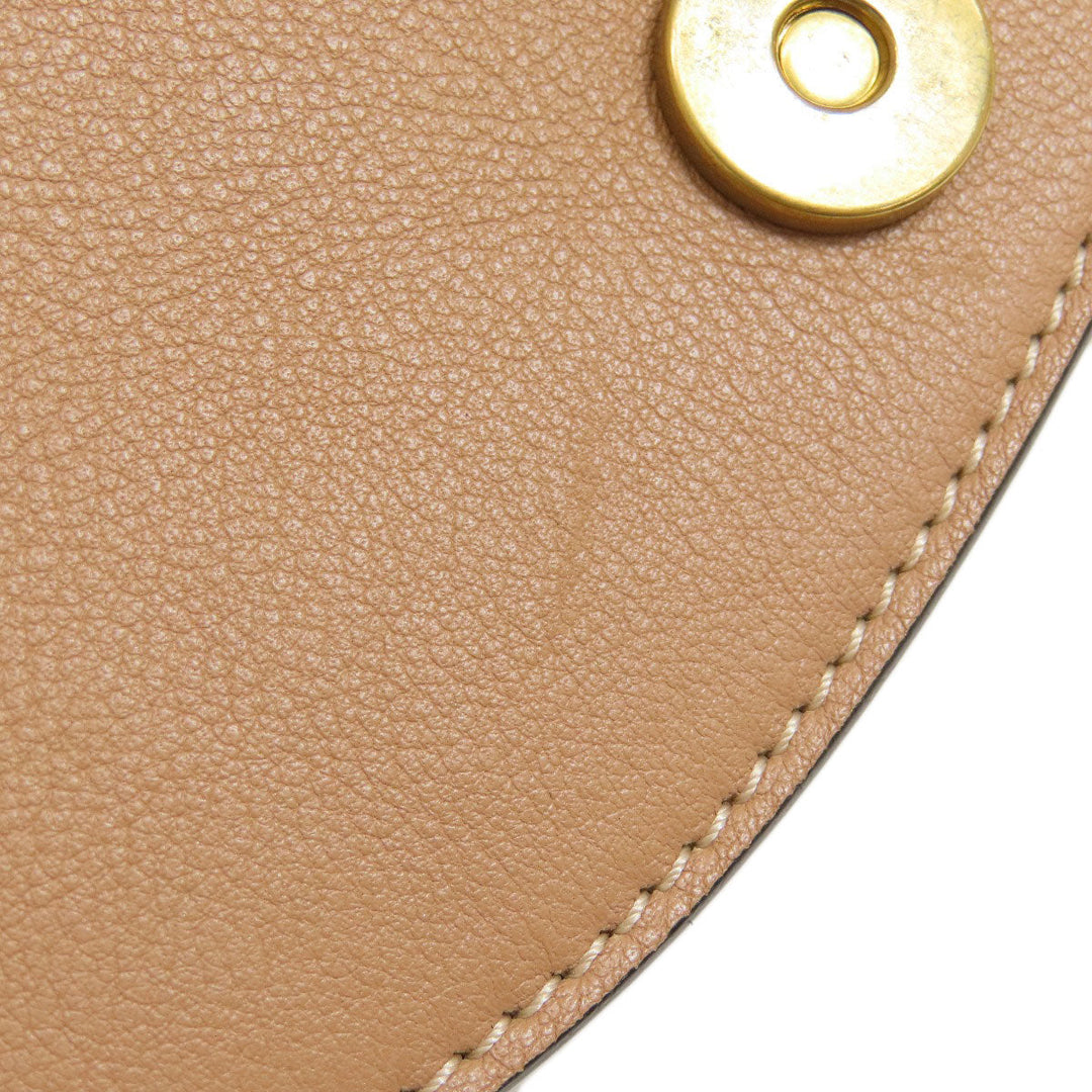 Chloe Handbag leather beige Nil Bracelet Bag 2WAY Women Used Authentic