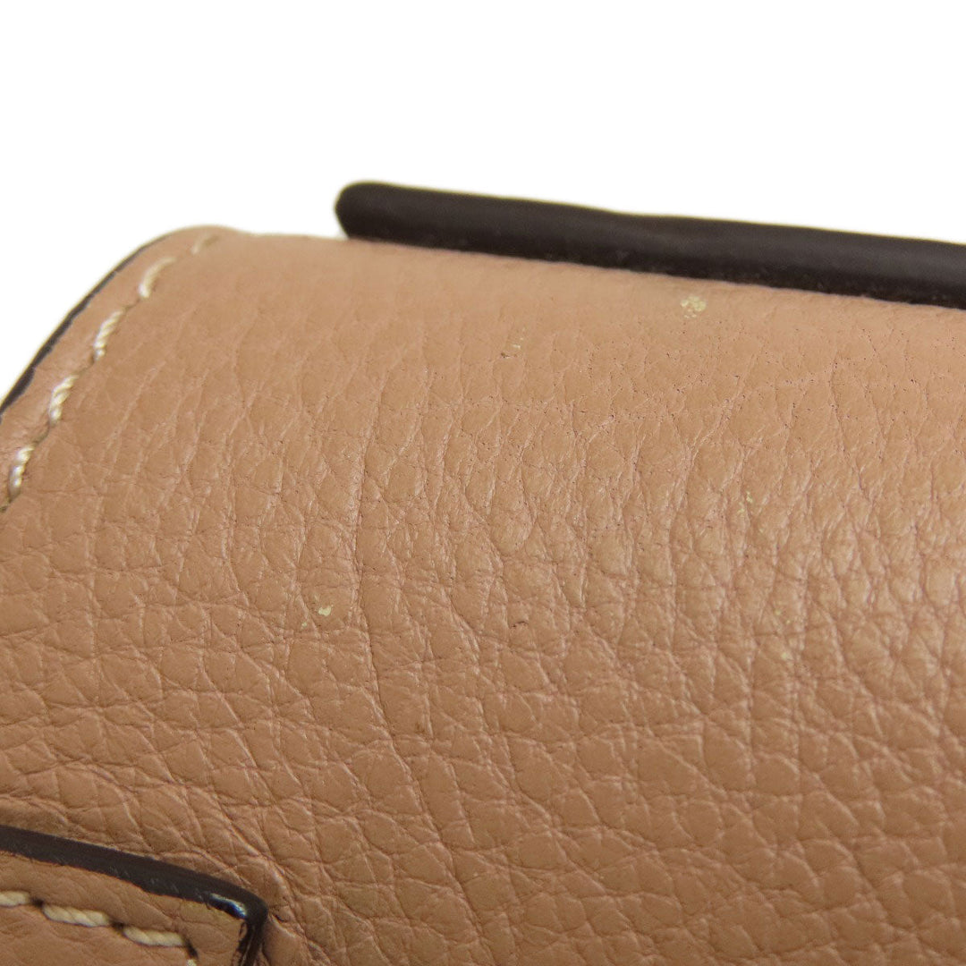 Chloe Handbag leather beige Nil Bracelet Bag 2WAY Women Used Authentic