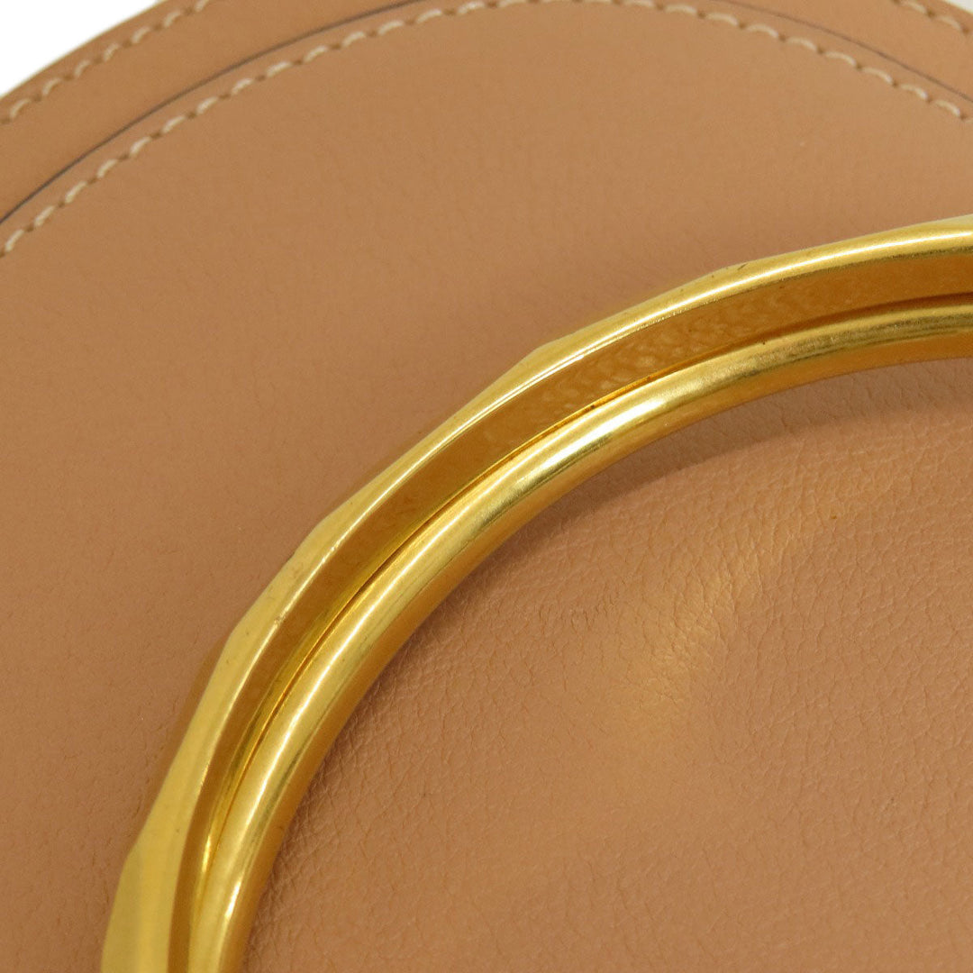 Chloe Handbag leather beige Nil Bracelet Bag 2WAY Women Used Authentic