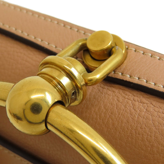 Chloe Handbag leather beige Nil Bracelet Bag 2WAY Women Used Authentic