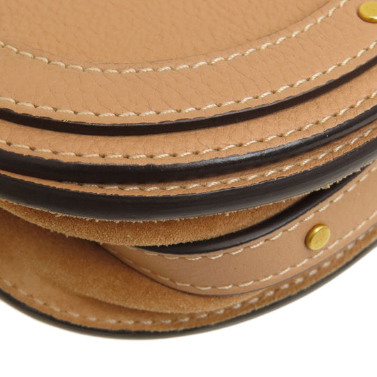 Chloe Handbag leather beige Nil Bracelet Bag 2WAY Women Used Authentic
