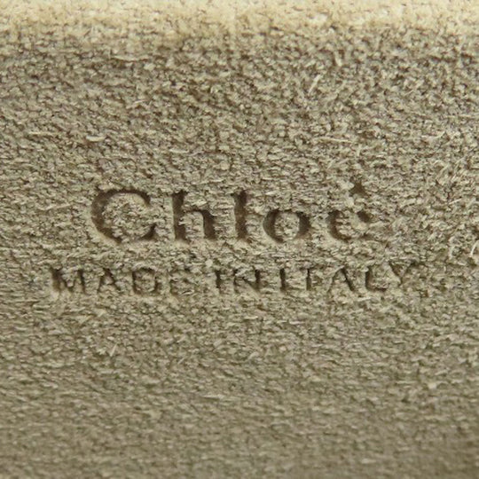 Chloe Handbag leather beige Nil Bracelet Bag 2WAY Women Used Authentic