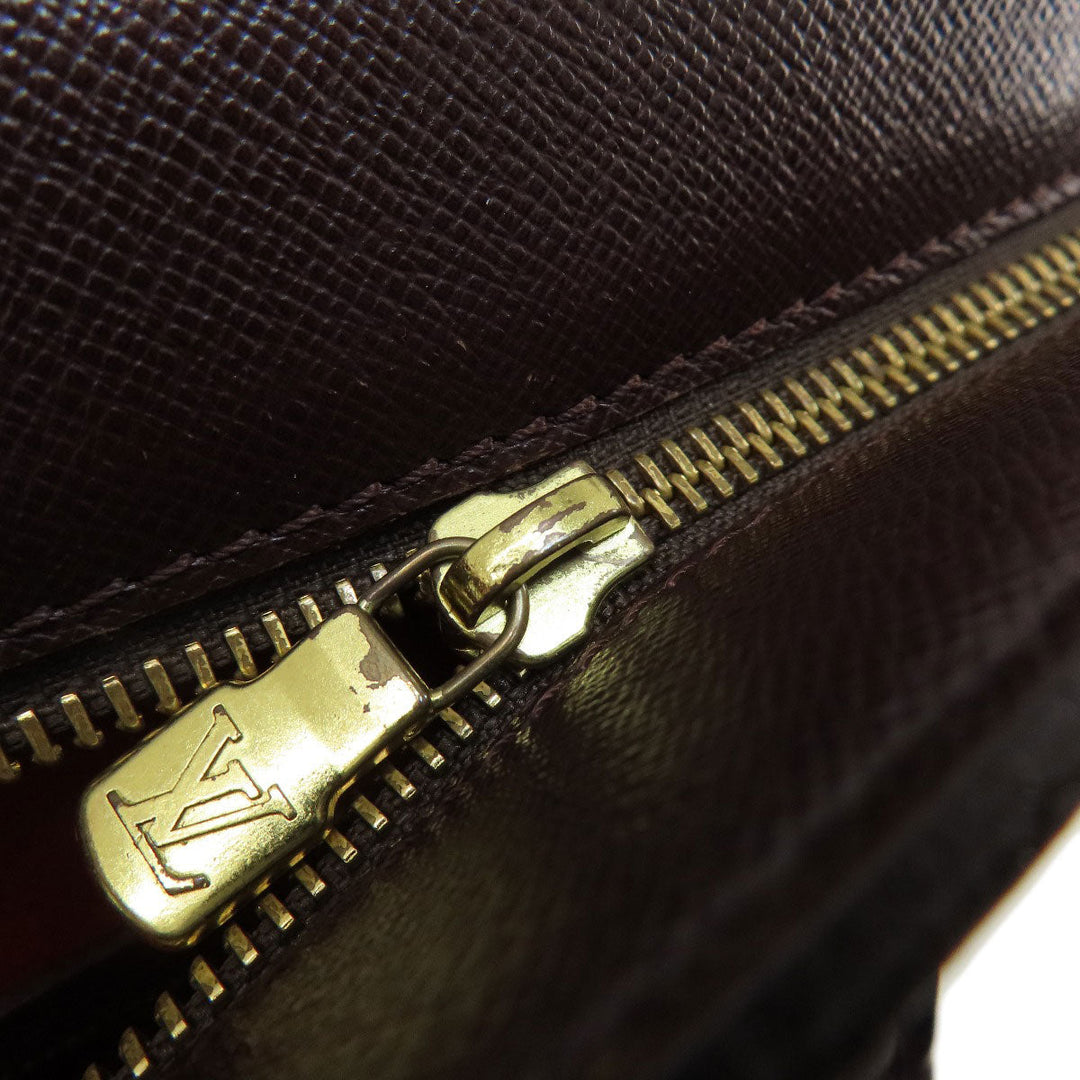 LOUIS VUITTON Tote Bag N51145 Damier canvas Brown ƒ”ƒFƒjƒX Damier ƒGƒxƒk Women Used Authentic