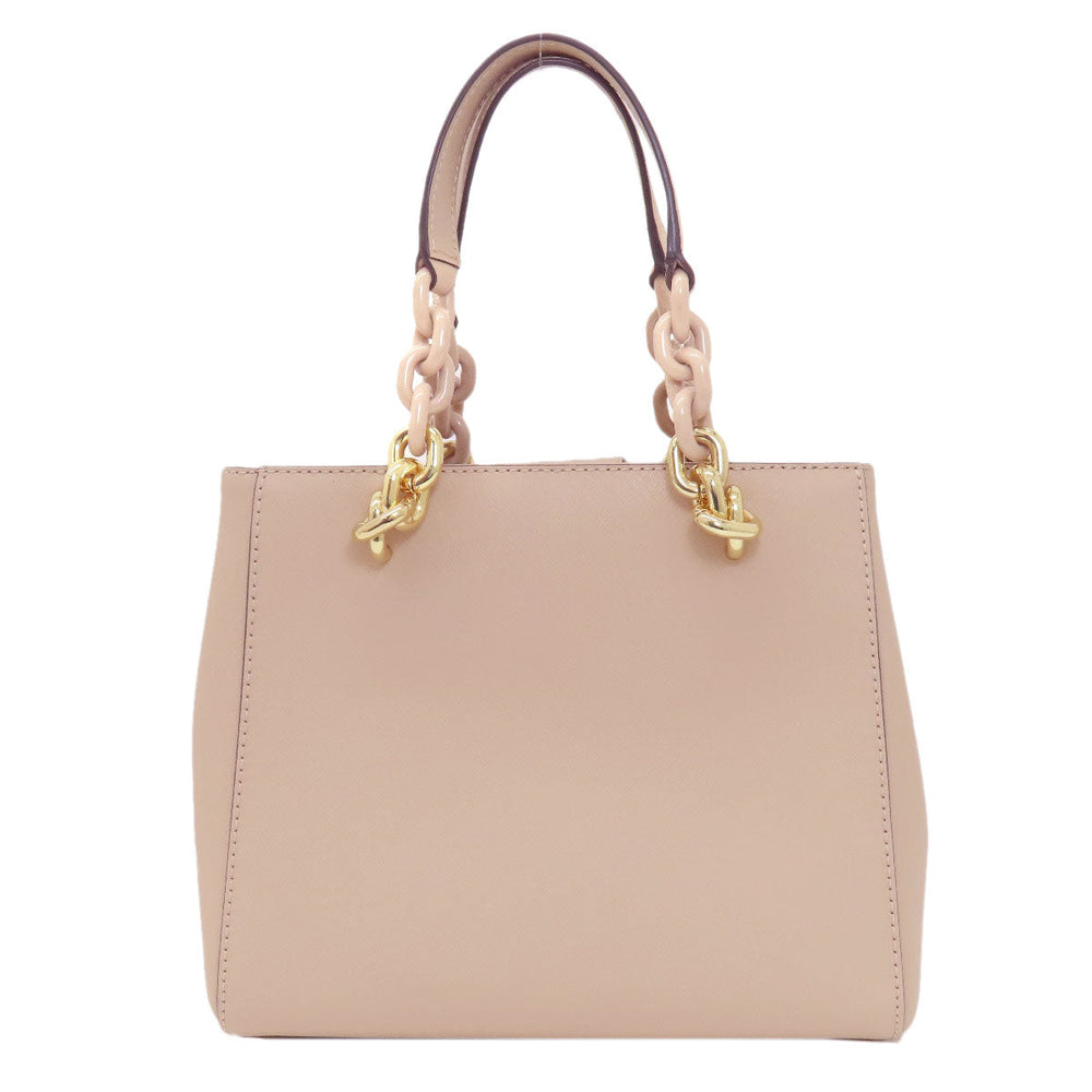 MICHAEL KORS Handbag leather pink 2WAY Women Used Authentic