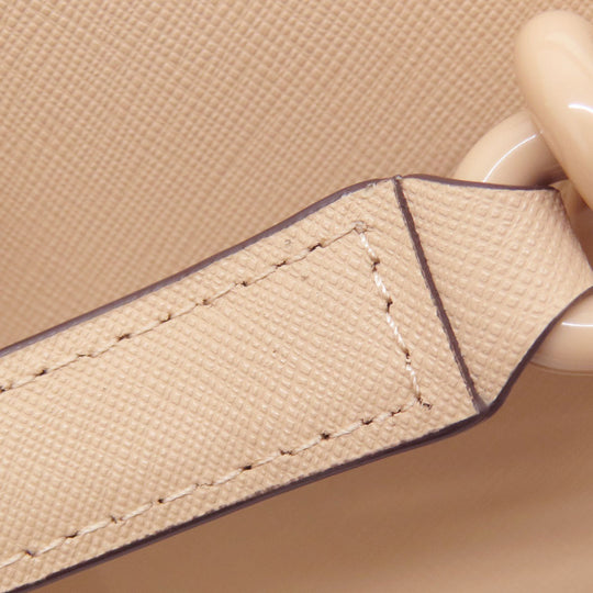 MICHAEL KORS Handbag leather pink 2WAY Women Used Authentic