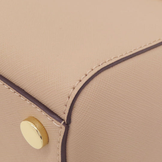 MICHAEL KORS Handbag leather pink 2WAY Women Used Authentic