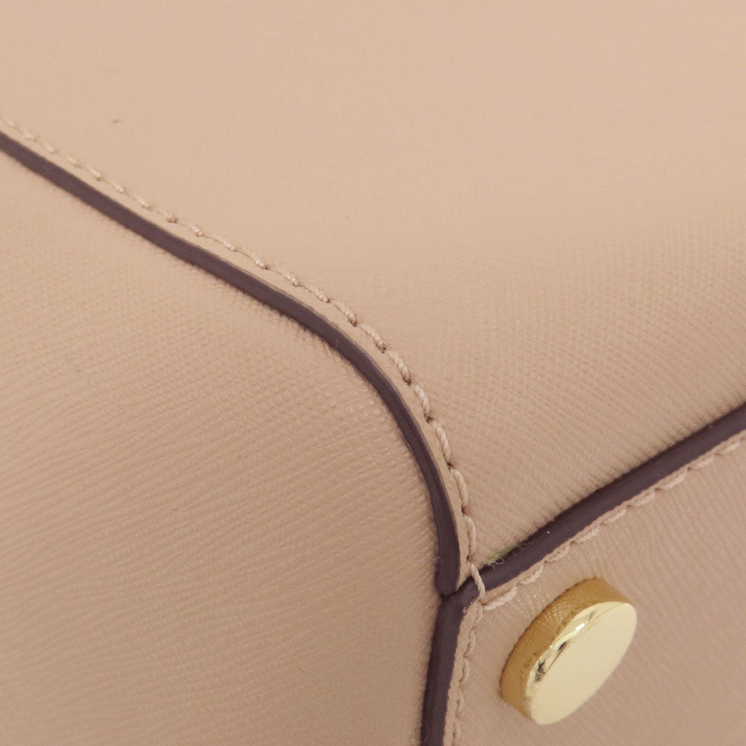 MICHAEL KORS Handbag leather pink 2WAY Women Used Authentic