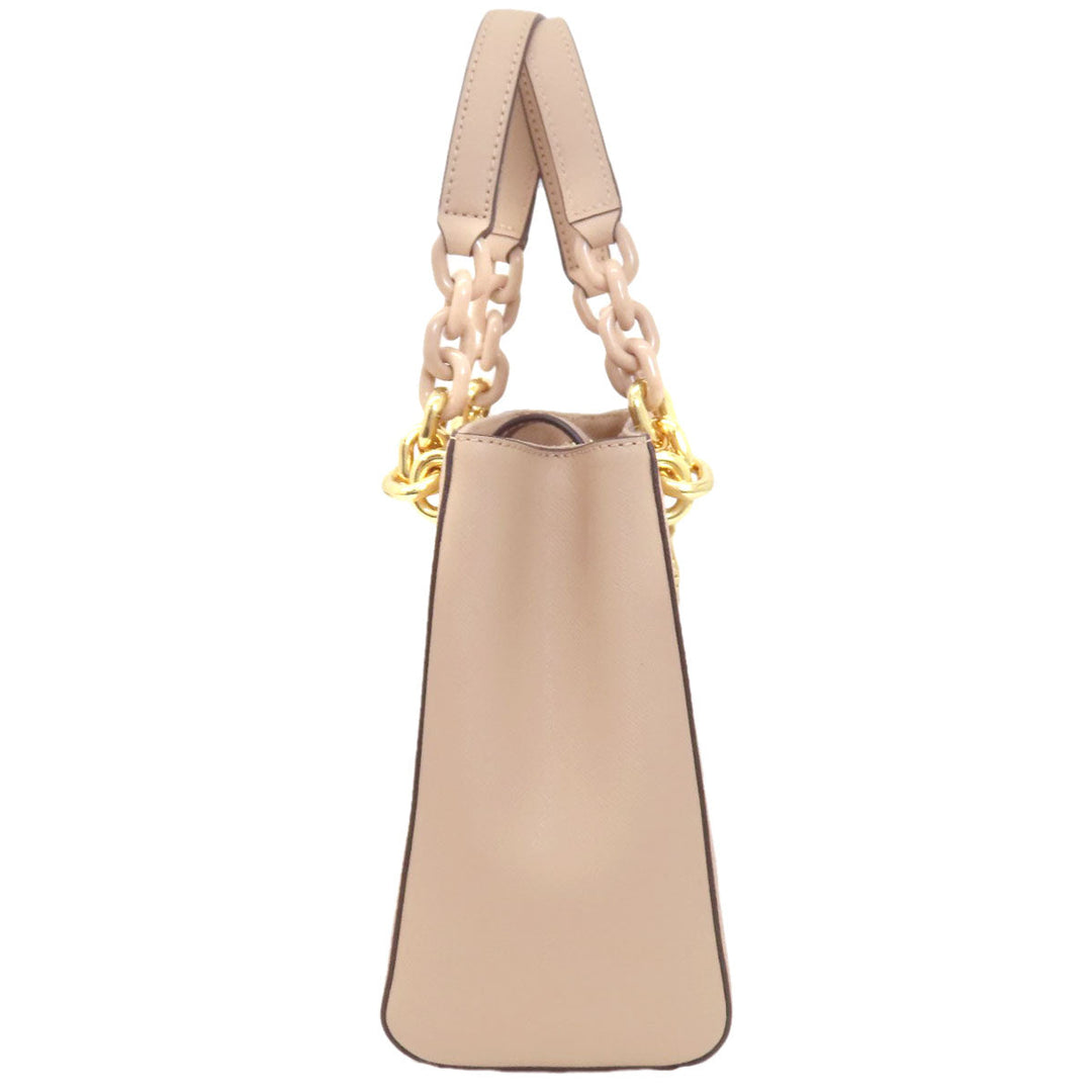 MICHAEL KORS Handbag leather pink 2WAY Women Used Authentic