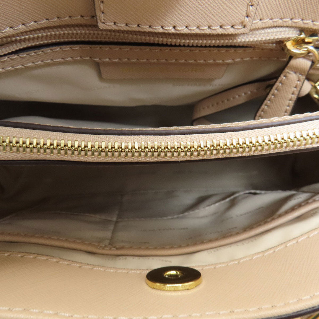 MICHAEL KORS Handbag leather pink 2WAY Women Used Authentic