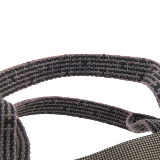 HERMES Tote Bag canvas gray Her LineMM