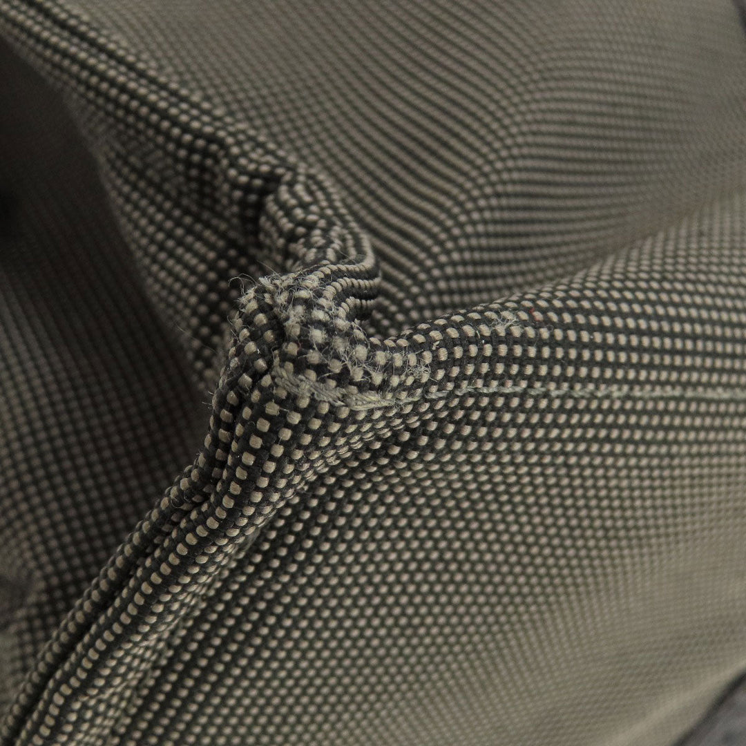 HERMES Tote Bag canvas gray Her LineMM