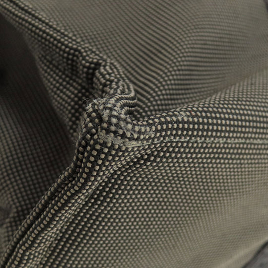 HERMES Tote Bag canvas gray Her LineMM