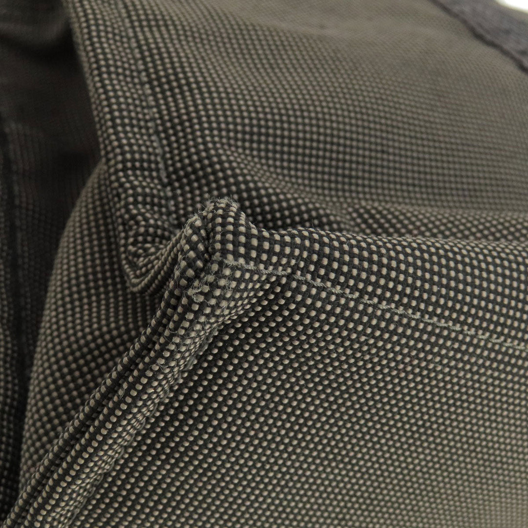 HERMES Tote Bag canvas gray Her LineMM