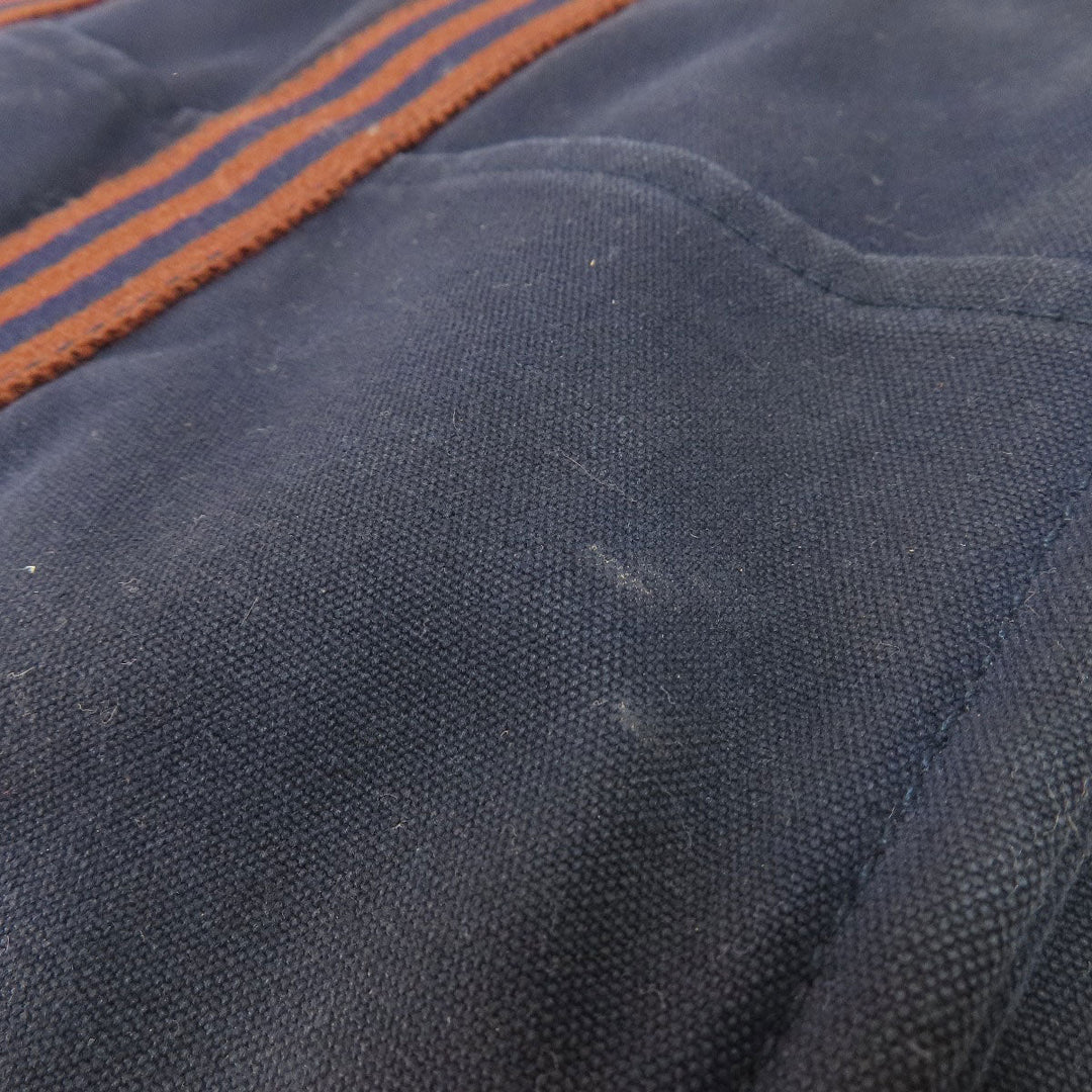 HERMES Tote Bag canvas Navy SackFool ToeMM