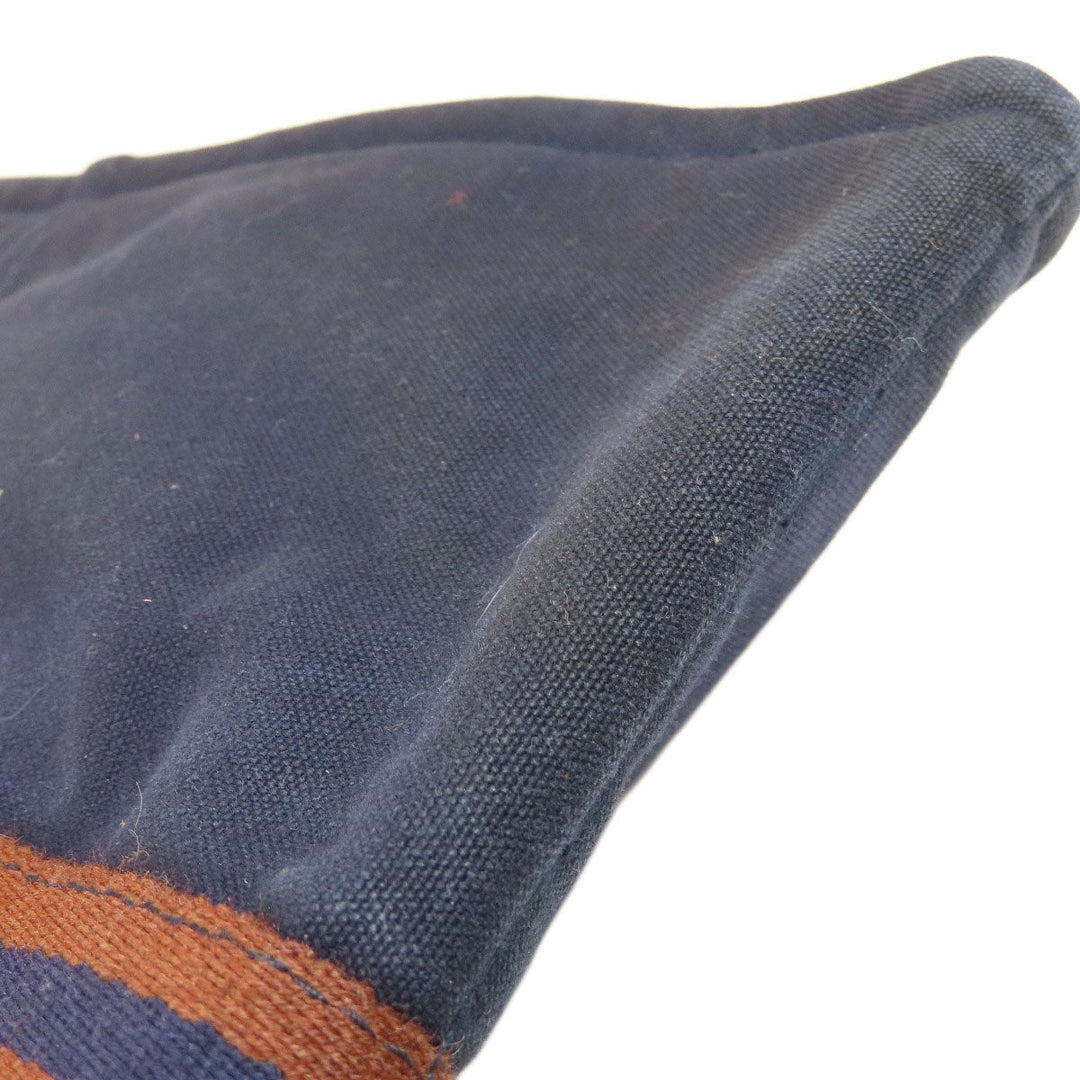 HERMES Tote Bag canvas Navy SackFool ToeMM